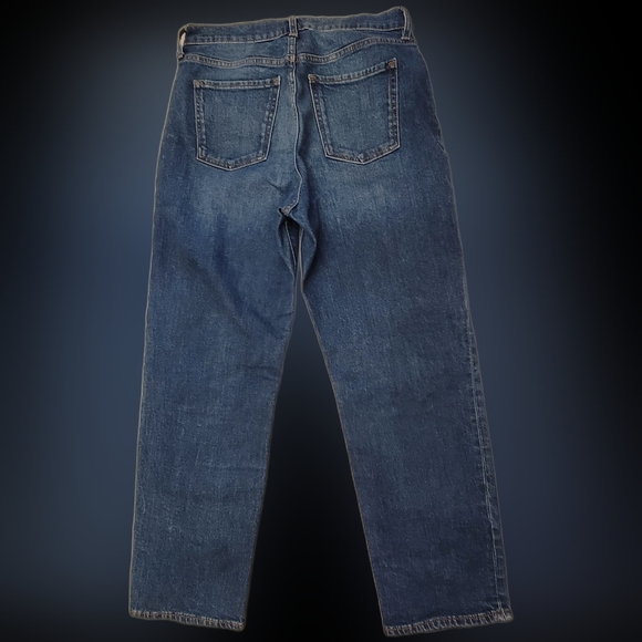 Old Navy Sky-Hi Straight Extra High Rise Relaxed Fit 32x27 Womens Size 8 - Picture 9 of 13